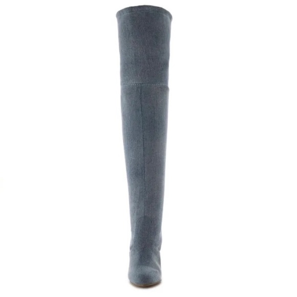 Zigi soho Knee-high Denim Boots - Picture 2 of 6
